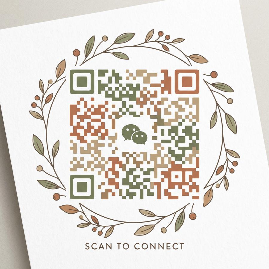 幼女漫画商务二维码